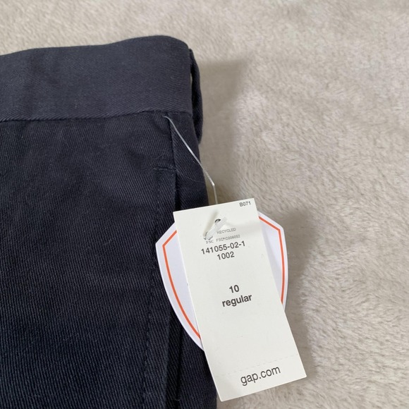 Gap Kids Pants Boys‎ 10 Regular Easy Fit Nanotex Uniform Adjustable Waist NEW - Picture 2 of 16